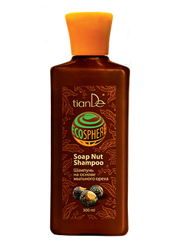 tianDe šampon na bázi plodů Mýdelníku 300 ml