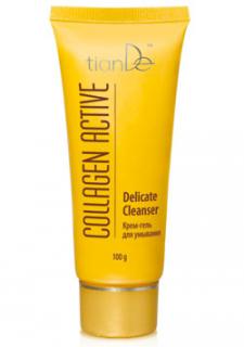 tianDe Collagen Active Gelový čistící krém 100 g